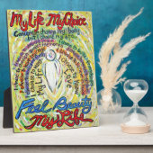 Mijn leven, mijn keuze White Angel Schilderend Pla Fotoplaat (Zijkant)