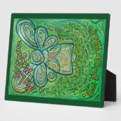 Mijn leven, mijn keuzevrijheid Groene Engel Schild Fotoplaat (Zijkant)