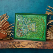 Mijn leven, mijn keuzevrijheid Groene Engel Schild Fotoplaat (Zijkant)