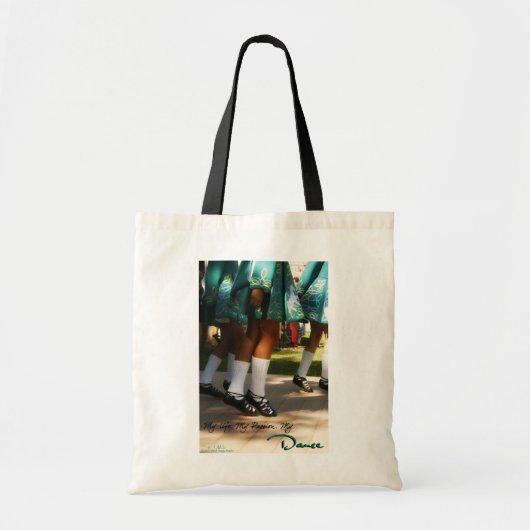 Mijn leven, mijn passie, mijn danszak tote bag (Voorkant)
