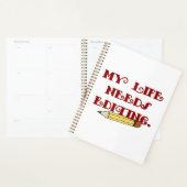 Mijn leven moet worden bewerkt planner (Display)