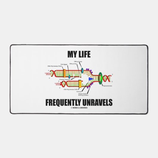 Mijn leven onthult vaak de Humor van de DNA-replic Bureaumat (Voorkant)
