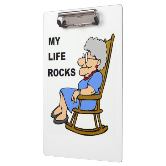 MIJN LEVEN ROCKS KLEMBORD (Links)