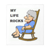 MIJN LEVEN ROCKS NOTITIEBLOK (Voorkant)