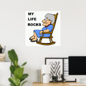 MIJN LEVEN ROCKS POSTER (Thuiskantoor)