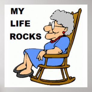 MIJN LEVEN ROCKS POSTER
