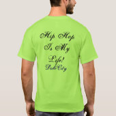 Mijn leven t-shirt (Achterkant)