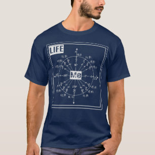 Mijn leven van de Wiskunde van het Leven ontwerp l T-shirt