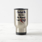 Mijn leven voor jou uitrusten reisbeker (Center)