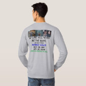 Mijn leven zal nooit hetzelfde zijn... riep Robbie T-shirt (Achterkant volledig)