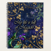 Mijn leven zit vol met Magick. Planner (Voorkant)