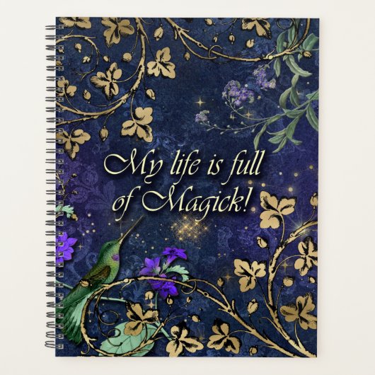 Mijn leven zit vol met Magick. Planner (Voorkant)