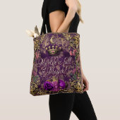 Mijn leven zit vol met Magick. Violet, kroon, voge Tote Bag (Dichtbij)