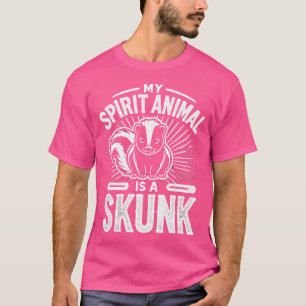Mijn levende dier is een stinktmastinkdier. t-shirt