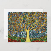 Mijn levensboom briefkaart (Voorkant / Achterkant)