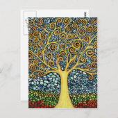 Mijn levensboom briefkaart (Voorkant / Achterkant)