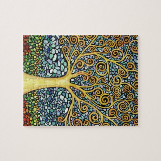 Mijn levensboom legpuzzel (Horizontaal)