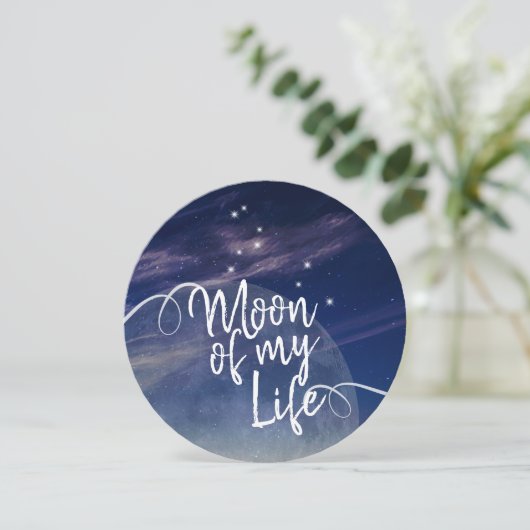 Mijn levenskaarten save the date (Staand voorkant)