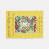 Mijn levenskeuzekanker Angel Soft Fleece Blankets Deken (Voorkant (Horizontaal))