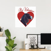 Mijn Lever Engelse Springer Spaniel Valentijn Poster (Thuiskantoor)