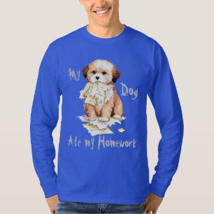 Mijn Lhasa Apso Ate Mijn thuiswerk T-Shirt