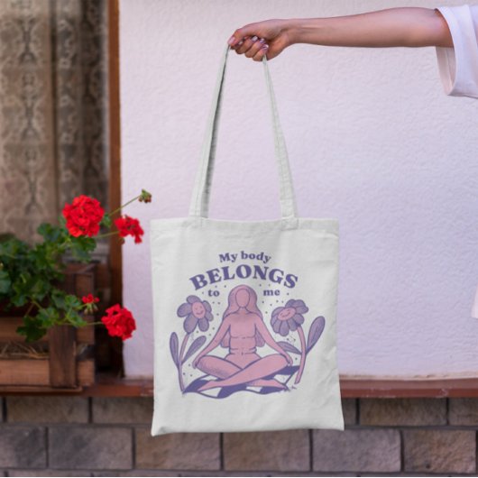 Mijn lichaam behoort tot mijn abortus tote bag
