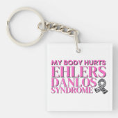Mijn lichaam doet EDS pijn Sleutelhanger (Voorkant)
