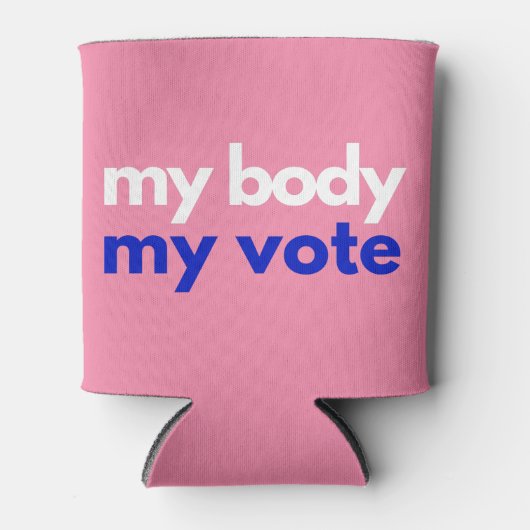 Mijn lichaam en mijn stem in november blikjeskoeler (Voorkant)