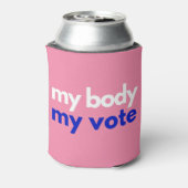 Mijn lichaam en mijn stem in november blikjeskoeler (Blikje Achterkant)