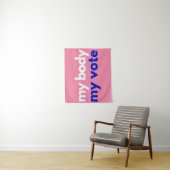 Mijn lichaam en mijn stem in november wandkleed (In situ)