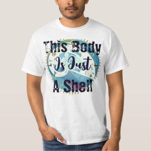 Mijn lichaam is een schelpmysterie T-shirt