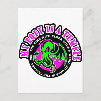 MIJN LICHAAM IS EEN TEMPEL BRIEFKAART