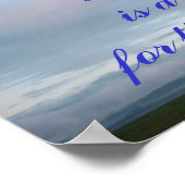 Mijn lichaam is een tempel voor het Heilige Geest  Poster (Hoek)