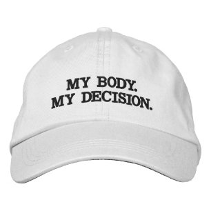 Mijn lichaam, mijn beslissing, Pro abortuskeuze  Geborduurde Pet