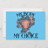 Mijn lichaam Mijn favoriete feministe Kaart (Voorkant)