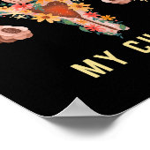 Mijn lichaam Mijn favoriete feministe Poster (Hoek)