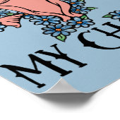 Mijn lichaam Mijn favoriete feministe Poster (Hoek)