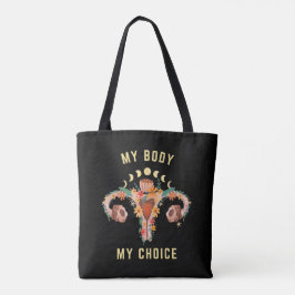 Mijn lichaam Mijn favoriete feministe Tote Bag