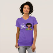 Mijn lichaam Mijn keuze Afrikaanse Amerikaanse fem T-shirt (Voorkant volledig)