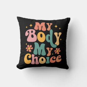 Mijn Lichaam Mijn Keuze Feminist Pro Choice Kussen