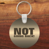 Mijn Lichaam Mijn Keuze Gouden Sleutelhanger (Achterkant)