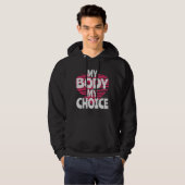 Mijn lichaam Mijn keuze Hoodie (Voorkant volledig)
