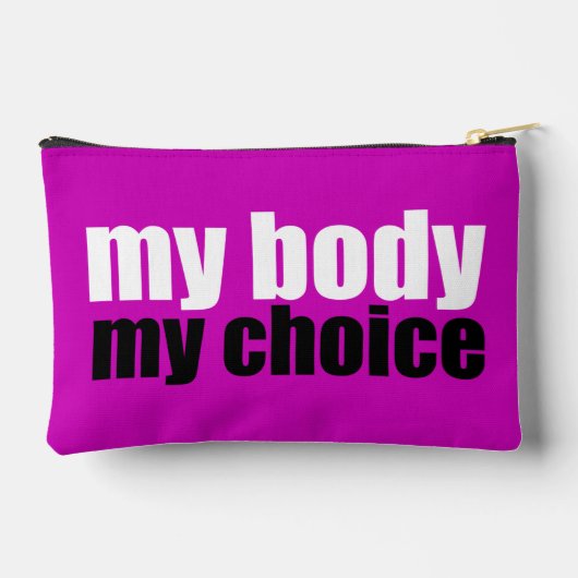 Mijn lichaam Mijn keuze Prochoice Feminist Roze Etui (Achterkant)