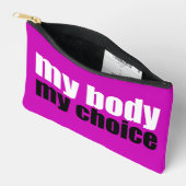 Mijn lichaam Mijn keuze Prochoice Feminist Roze Etui (Open)