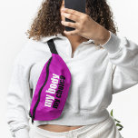 Mijn lichaam Mijn keuze Prochoice Feminist Roze Heuptasje<br><div class="desc">Een geweldige hot pink pro keuze citaat voor degenen die vechten voor het recht van vrouwen om te kiezen. Houd abortus legaal en veilig voor elke vrouw. Een sterk feministisch prochoice fanny pack cadeau.</div>