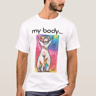 mijn lichaam, mijn keuze t-shirt