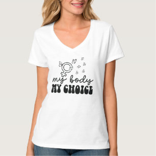 Mijn lichaam, mijn keuze t-shirt