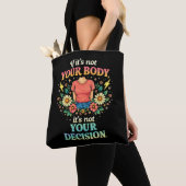 Mijn Lichaam, Mijn Keuze Tote Bag (Dichtbij)