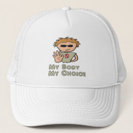 Mijn lichaam Mijn keuze Trucker Pet