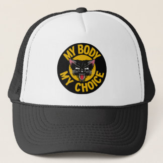 Mijn lichaam Mijn keuzevrijheid Trucker Pet